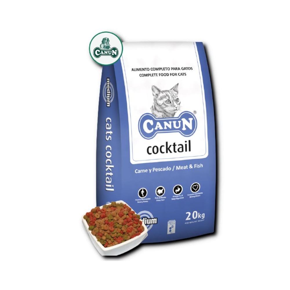 PRÓBKA Canun Cats Cocktail bogata w drób(25%) i olej rybny 150g