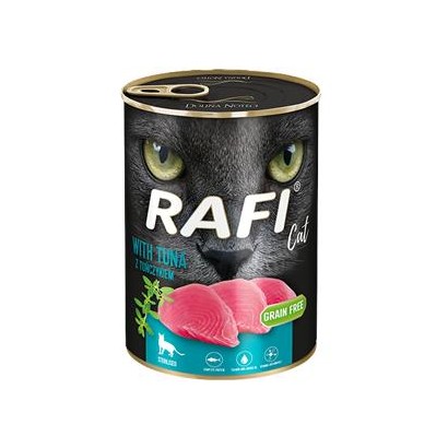 Rafi Cat dla kotów sterylizowanych karma bezzbożowa z tuńczykiem 400 g