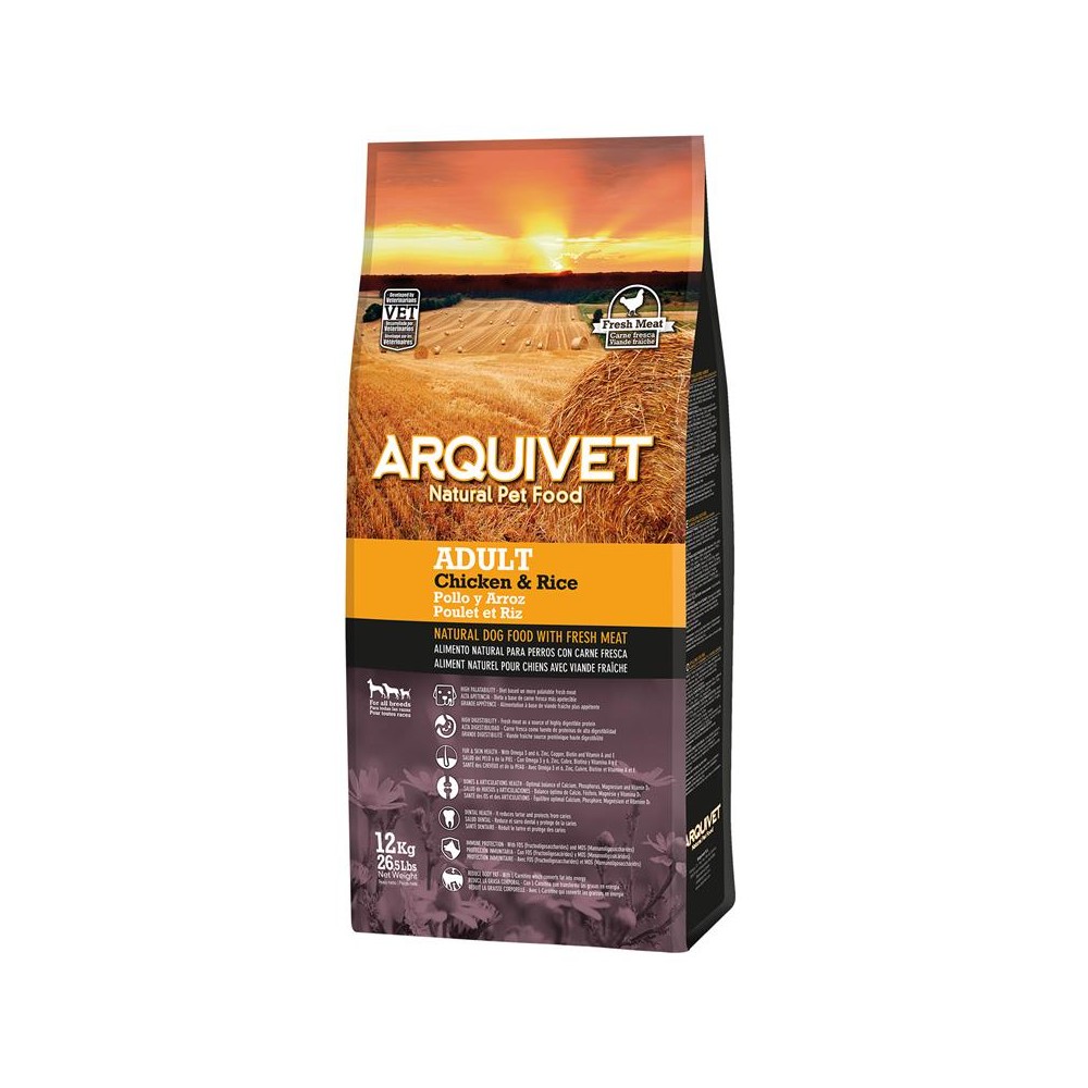 ARQUIVET Adult Kurczak z ryżem  od 10 msc.12 kg 