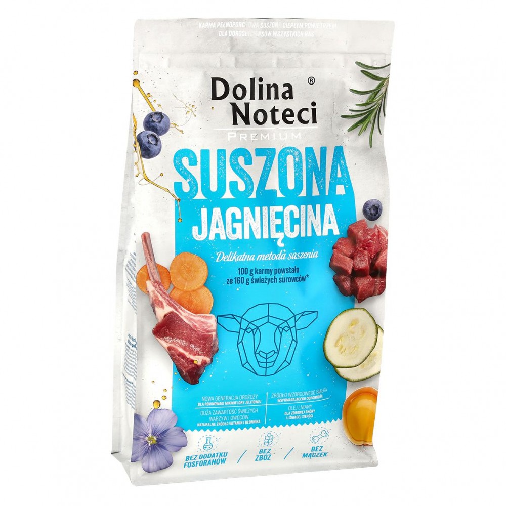 Dolina Noteci Premium karma suszona z jagnięciną9 kg 