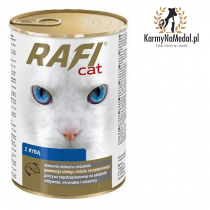 Rafi Cat z rybą 415g  - 2