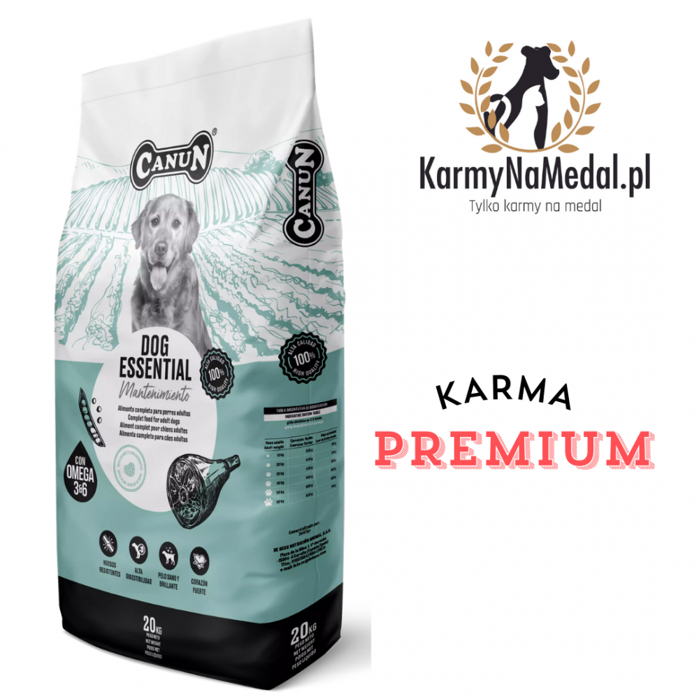 Canun Dog Essential dla psów dorosłych 20kg  - 1
