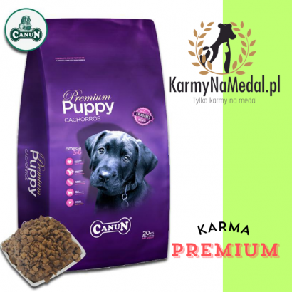 Karma dla szczeniąt Premium Canun Puppy 4kg/  - 3
