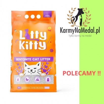 Żwirek betonitowy lawenta littyKitty 10l