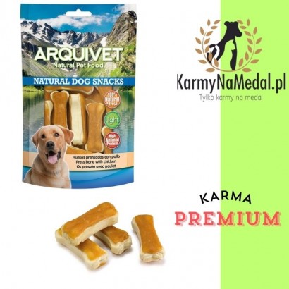 ARQUIVET Prasowane kostki z kurczaka 100g