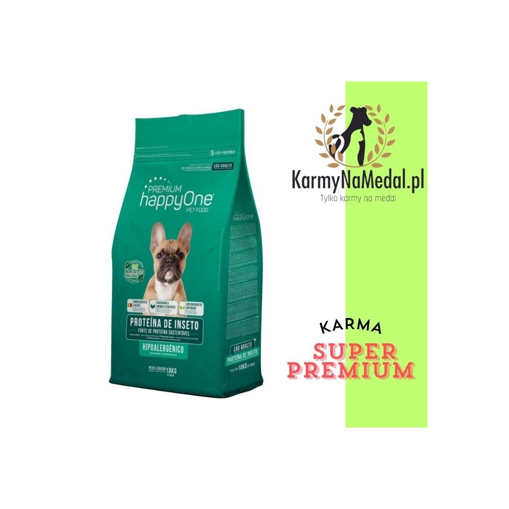 HappyOne Adult Dog monobiałkowa karma z insektów 10 kg  - 3