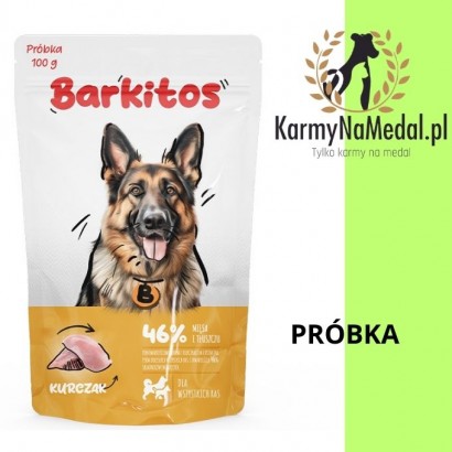 PRÓBKA Barkitos kurczak z ryżem 100 g