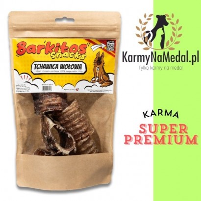 BARKITOS SNACKS Tchawica wołowa 100g