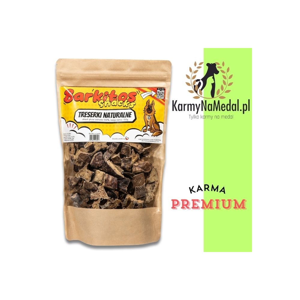 BARKITOS SNACKS - Smaczki naturalne - treserki 150g  - 2