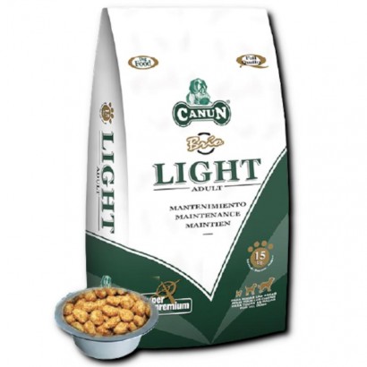 CANUN - BRIO LIGHT niskobiałkowa karma dla psów z nadwagą i seniorów 15kg