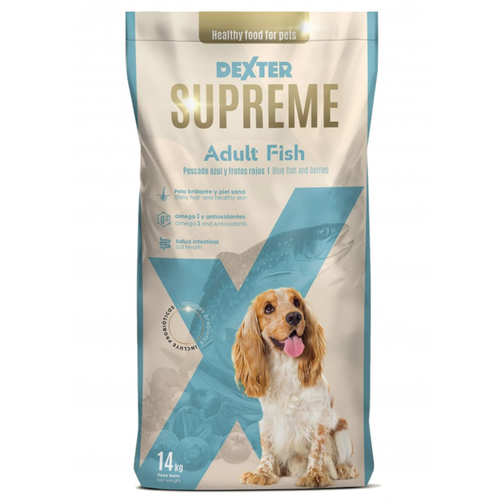 DEXTER Supreme Adult ryba 14 kg