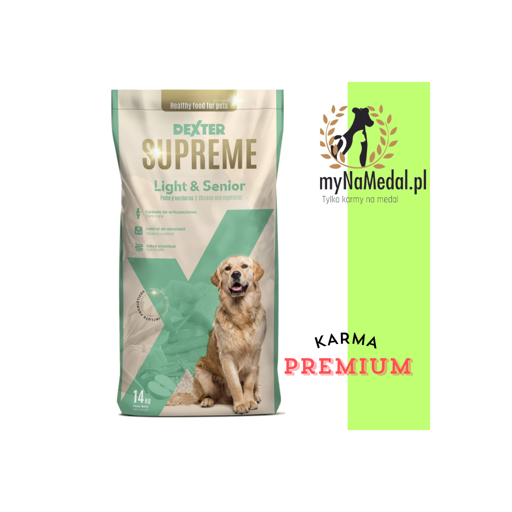 DEXTER Supreme senior& light 14 kg