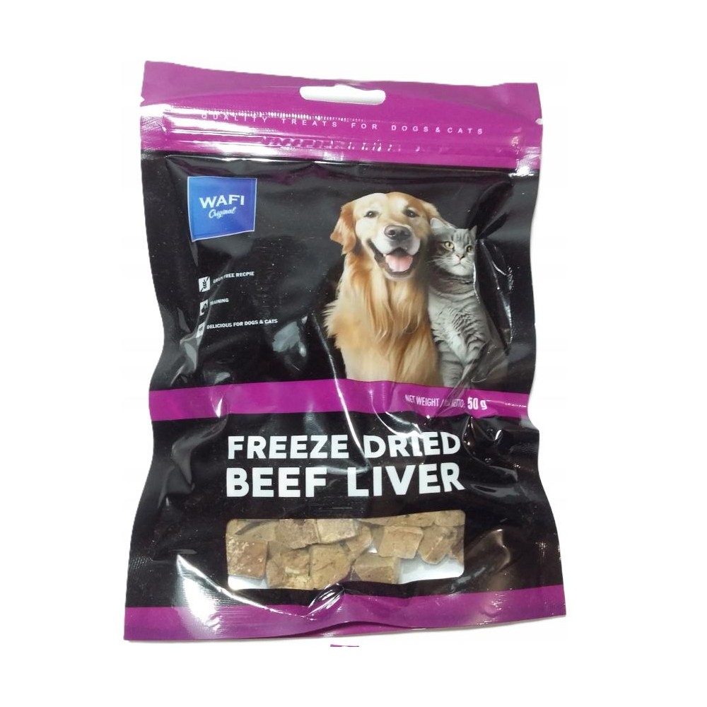 WAFI freeze dried beef liver 50g