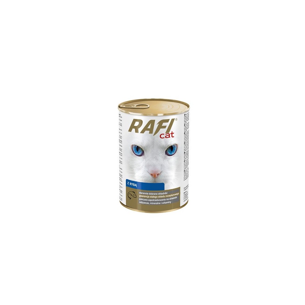Rafi Cat z rybą 415g