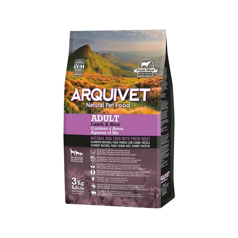 PRÓBKA Arquivet Adult jagnięcina z ryżem 150 G