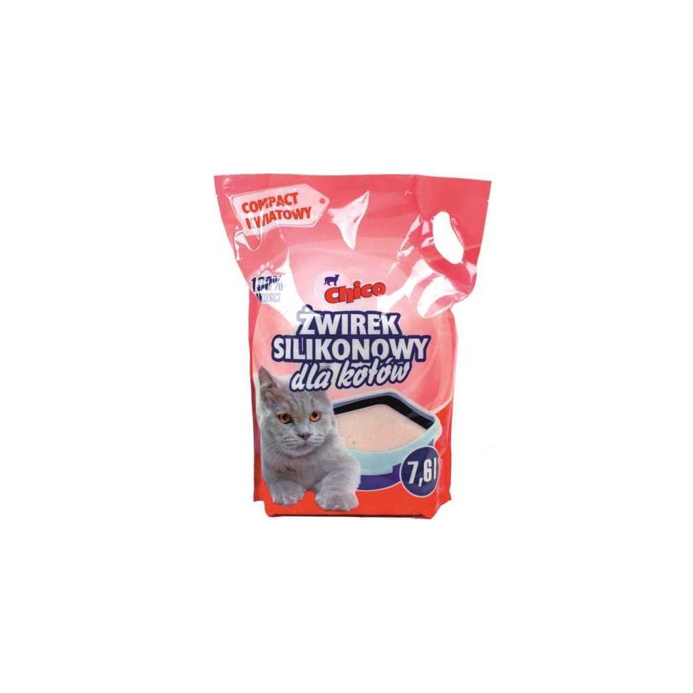Chico Żwirek silikonowy 7,6l - compact kwiatowy