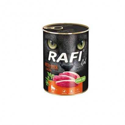 Rafi Cat Mokra karma dla kota z kaczką 400 g